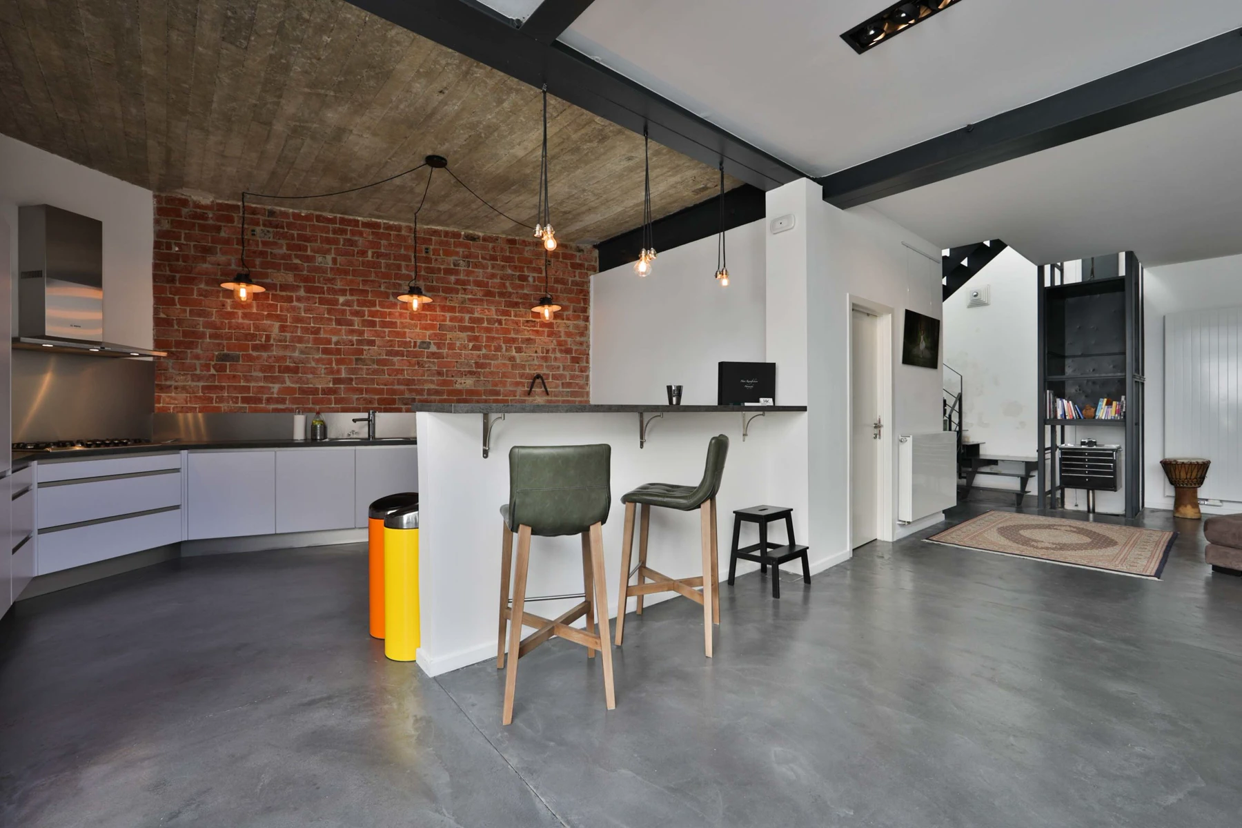Studio photo professionnel à Bruxelles · coin de prise de vue